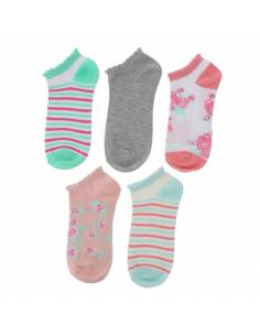 Women's 5PK Floral Socks - Image 1