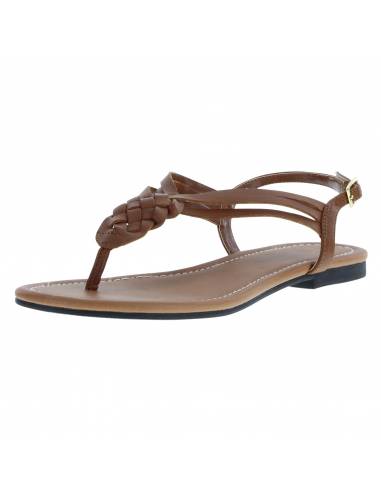 Women's Paprika Woven Flat Sling Sandals - Image 1