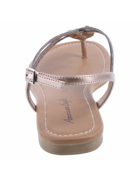 Women's Paprika Woven Flat Sling Sandals - Image 6