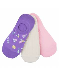 Women's Floral 3PK Socks - Image 1