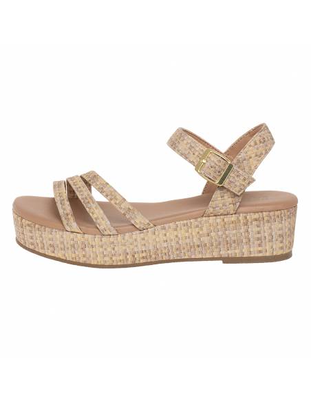 Women's Raffia Tati Wedge Sandals - Image 4