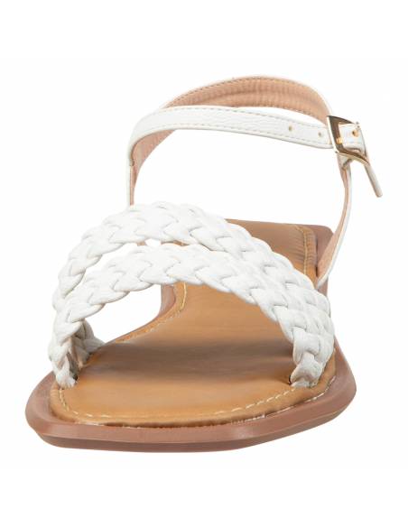 Women's Braided Flat Sandals - Image 2