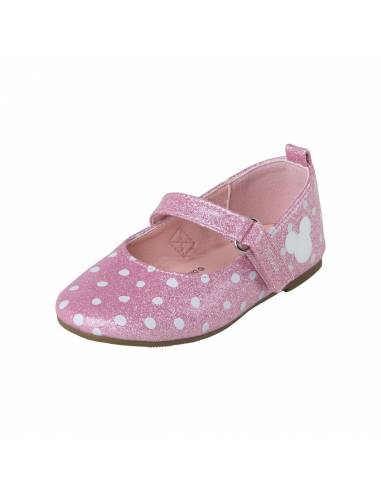 Girl's Toddler Minnie Flat Shoes - Image 1