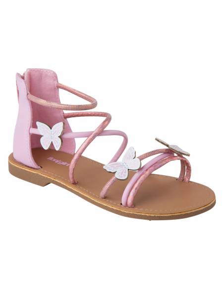 Girl's Cleo Butterfly Flat Sandals - Image 1