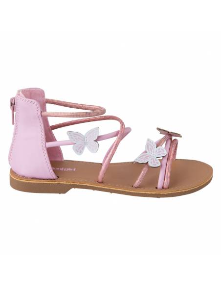 Girl's Cleo Butterfly Flat Sandals - Image 4