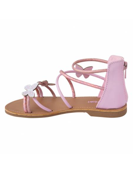 Girl's Cleo Butterfly Flat Sandals - Image 5