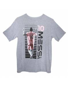 Boy's Messi Rasing The Bar T-Shirt - Image 1