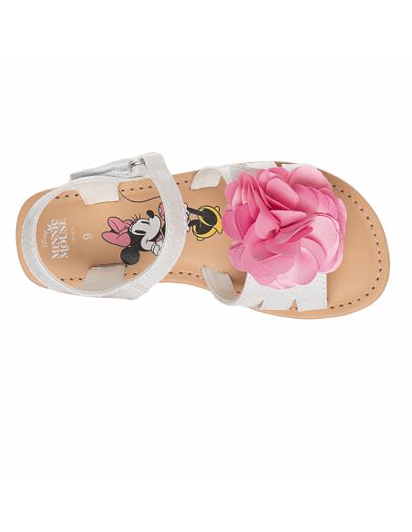 Girl's Toddler Minnie Sandals - Image 3
