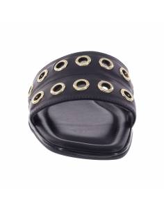 Sandalias planas Grommet para mujer