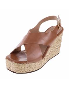 Sandalias Vitoria con taco tipo cuña para mujer