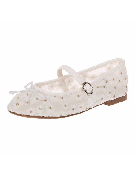 Girl's Paris Casual Flat Shoes - Image 1
